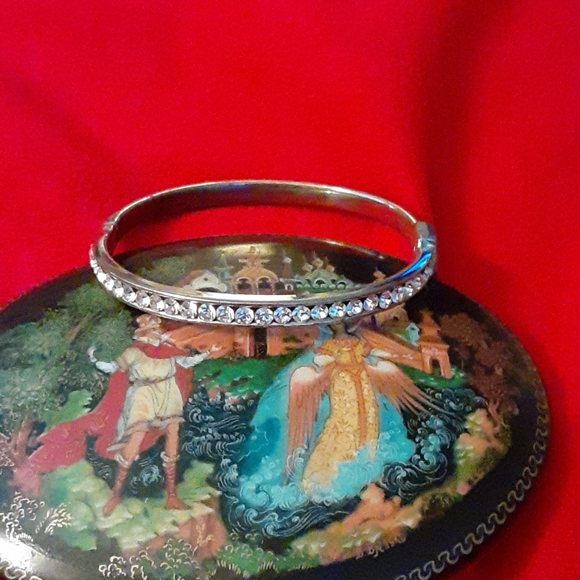 Sterling  Silver  Bracelet - Picture 1 of 3